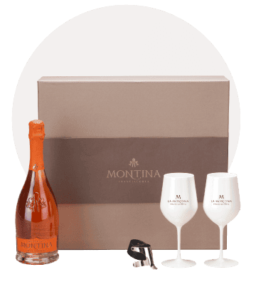 confezione festoso box vino calici stopper