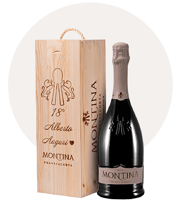 personalizzazione solo cassetta legno signola franciacorta montina brut