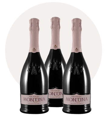franciacorta Rose demi sec 3 bottiglie