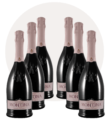 franciacorta Rose demi sec 6 bottiglie
